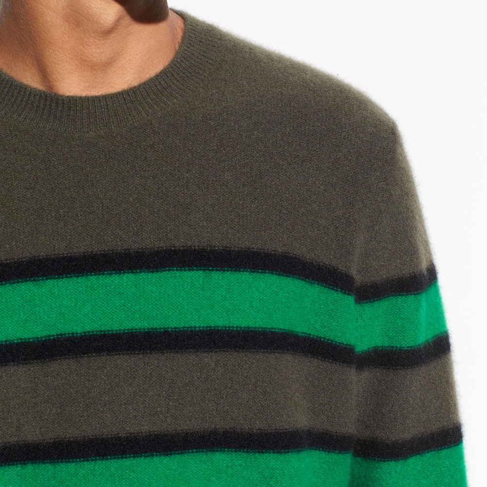 Brand New - Vince Striped Cashmere Sweater (L)
